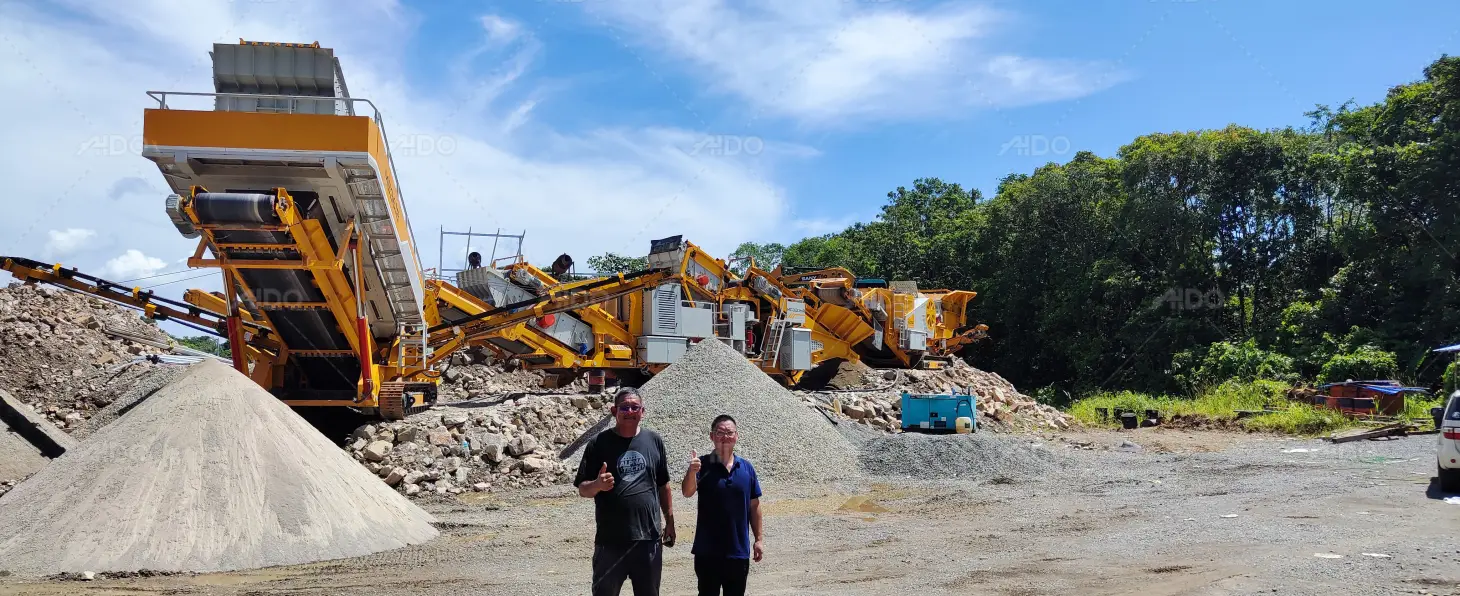 180tph crawler crushers in Malaysia