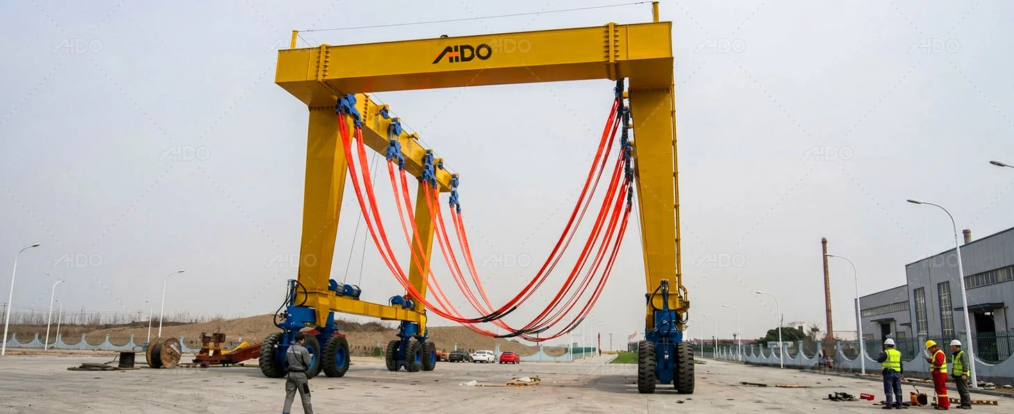300-Ton Mobile Boat Hoist for Shipyard Operations