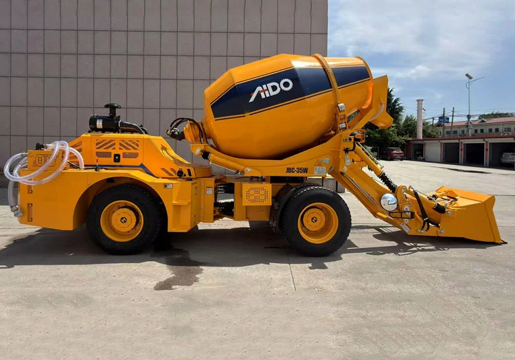 AIDO Self Loading Concrete Mixer