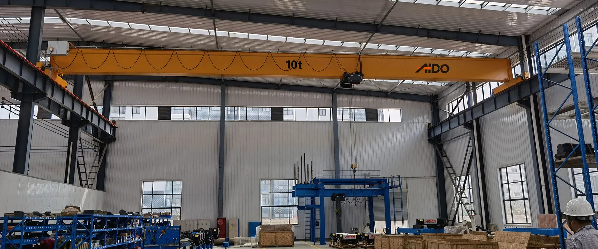 AIDO Single Girder Overhead Crane