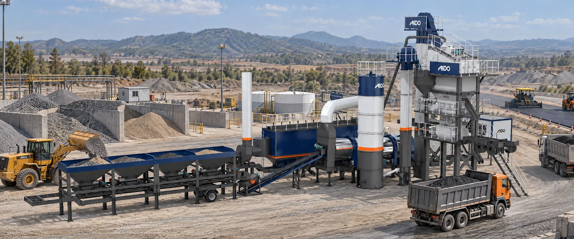 AIDO asphalt mixing plant