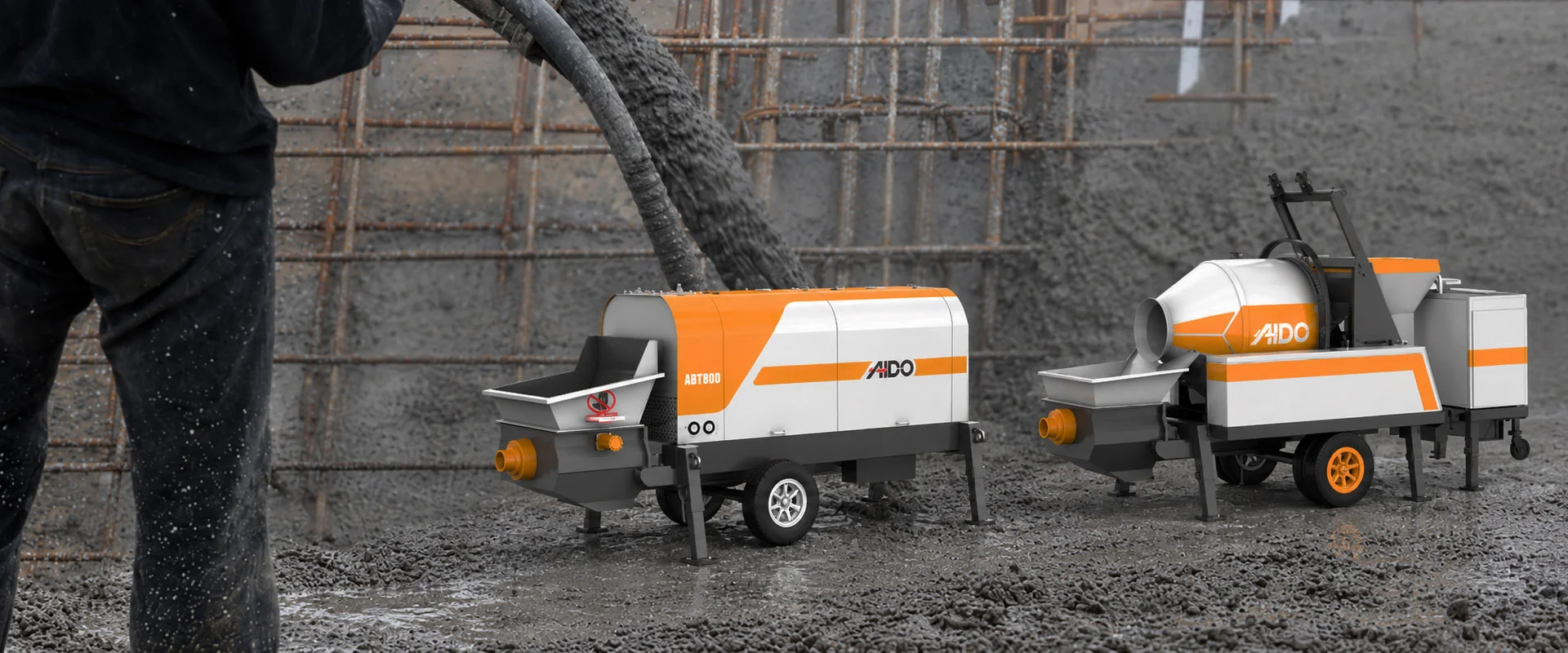 AIDO concrete pump