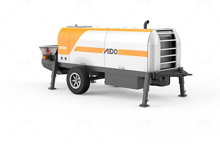 AIDO concrete trailer pump 