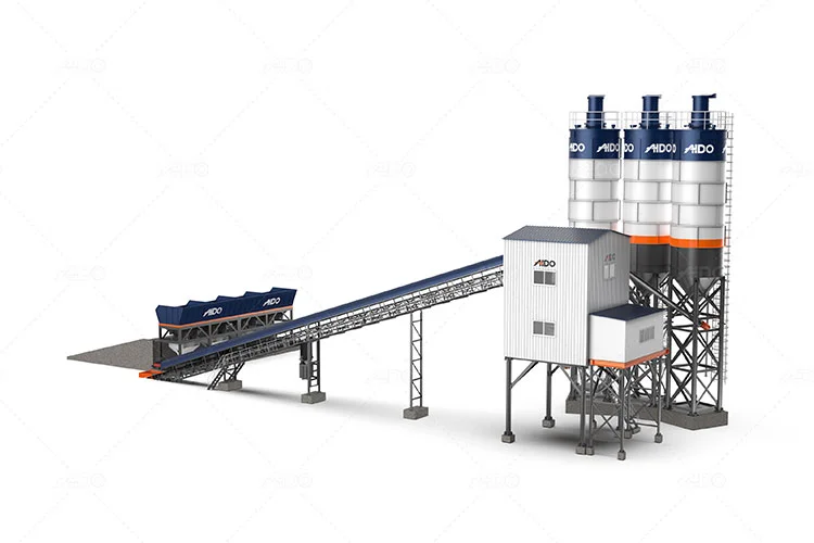 AJ120 concrete batching plant