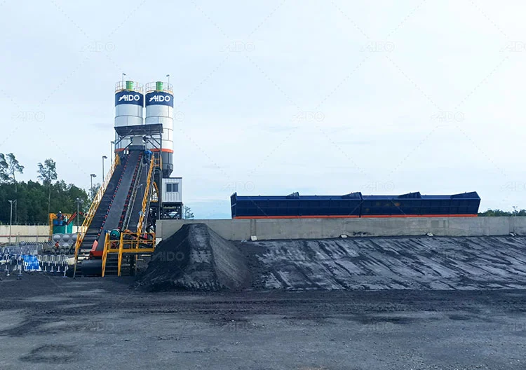 AJ90 concrete plant in Indonesia