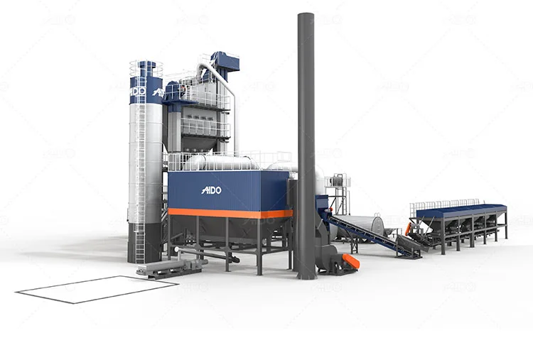 ALQ100 Stationary Asphalt Batch Plant
