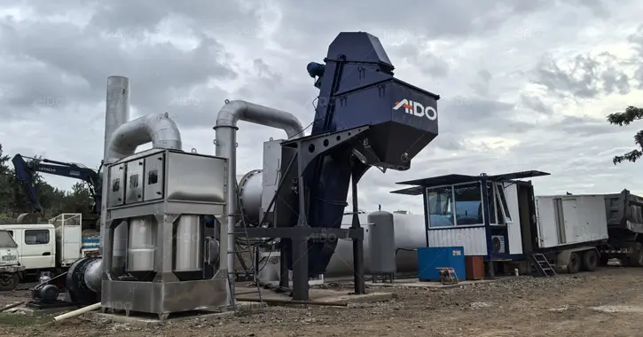 ALT40 Stationary Drum Mix Asphalt Plant