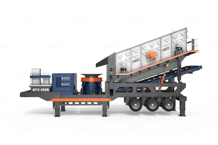 APY2-C mobile cone crusher plant