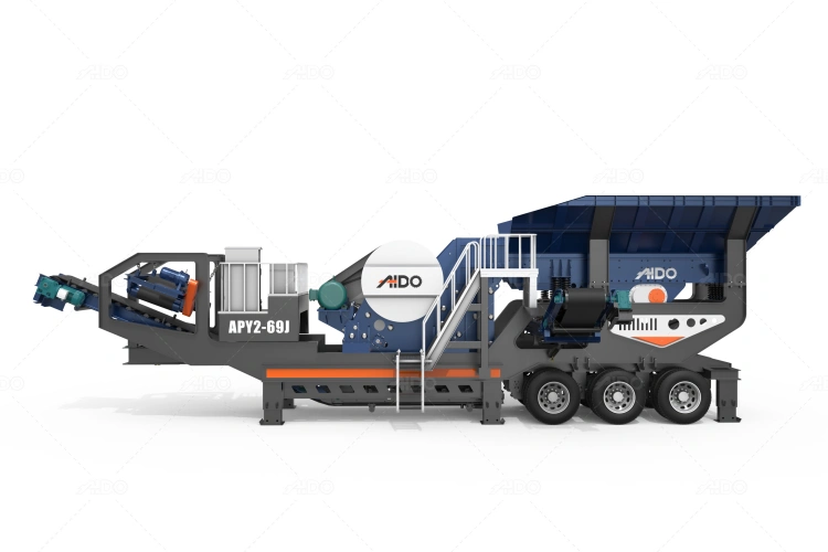 APY2-J wheeled mobile jaw crusher