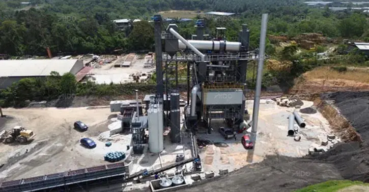 AZS1500 Asphalt Recycling Plant 120TPH