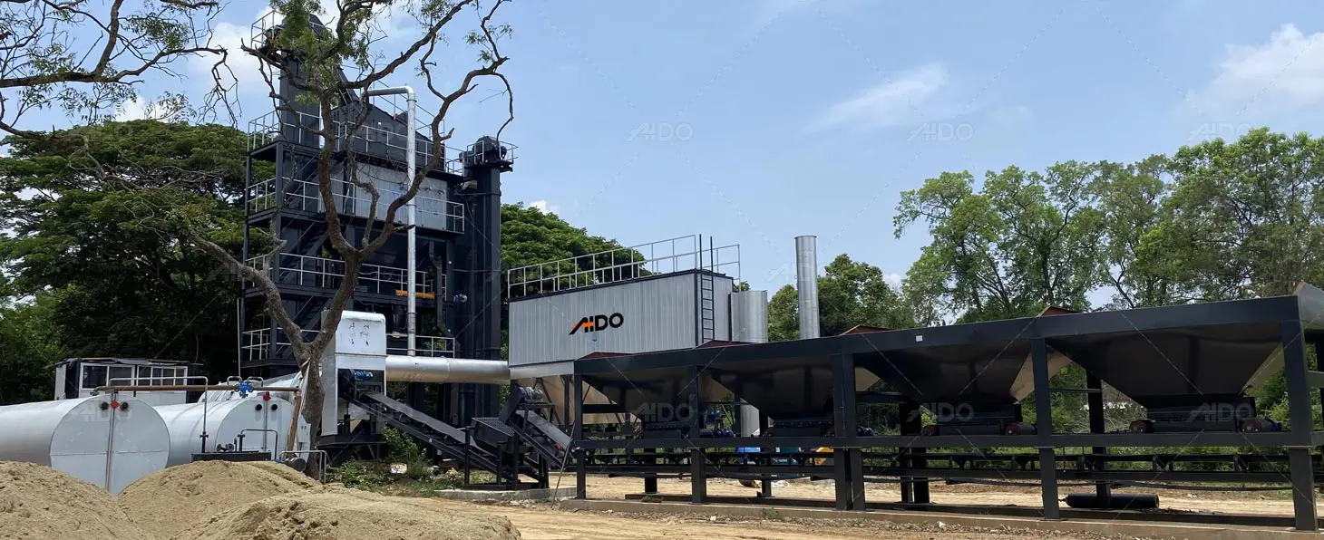 Asphalt Plant in Sri Lanka ALQ100