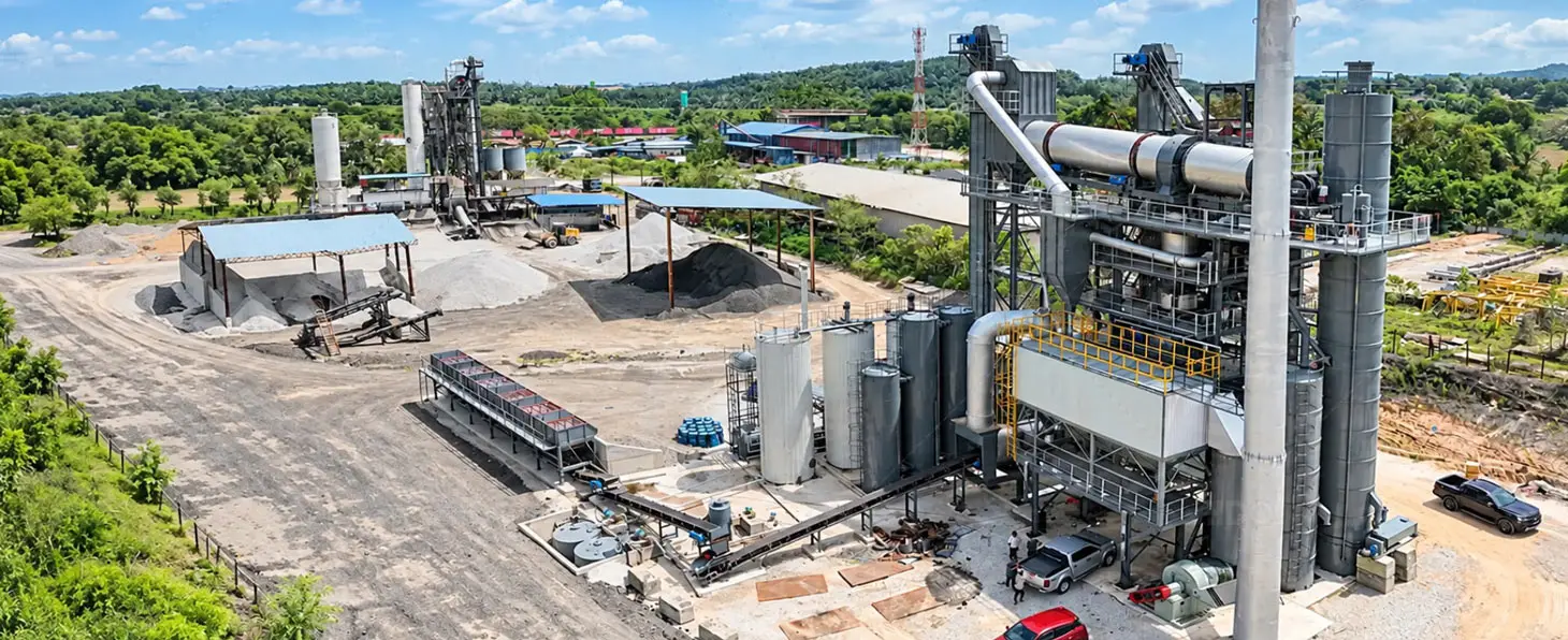 Asphalt Recycling Plant in Thailand