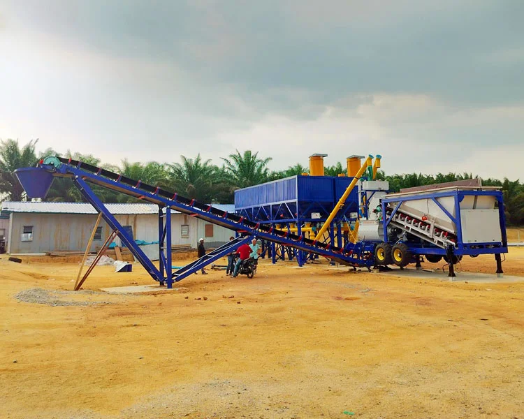 Compact Concrete Batching Plant
