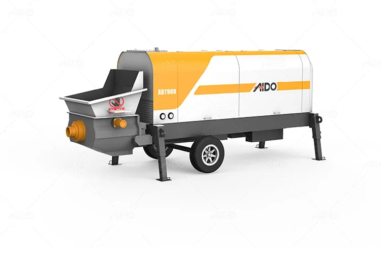 Electric Concrete Trailer Pump
