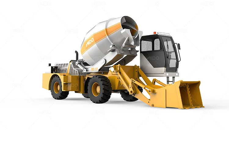 JBC-1.8 self loading concrete mixer