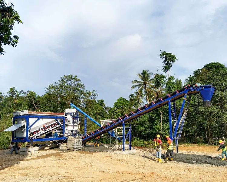Compact Concrete Batching Plant Banner