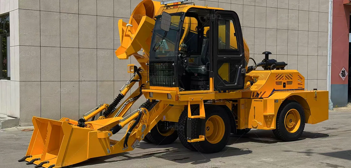 Self-Loading Mixer for Construction Projects in Indonesia