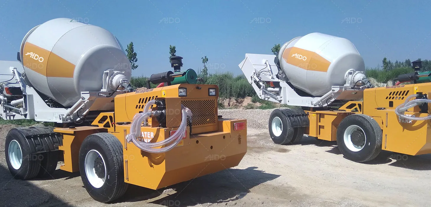 Self-Loading Mixer for Rural Construction in Kenya