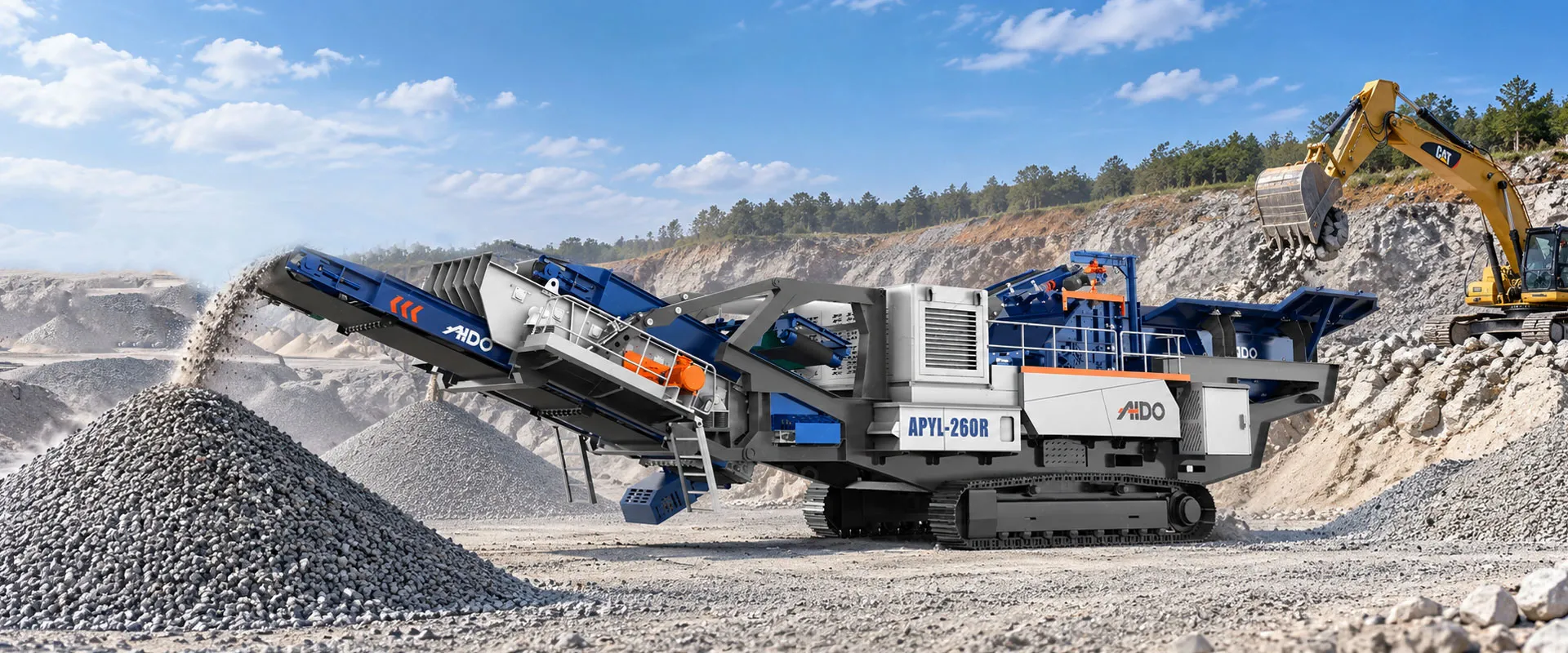aido crushing plant banner