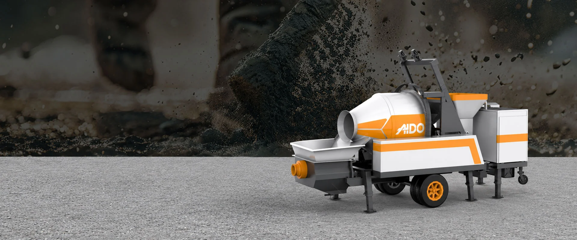 AIDO Concrete Mixer Pump